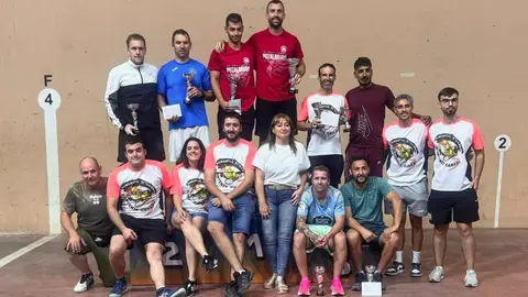 Torneo de frontenis Garray