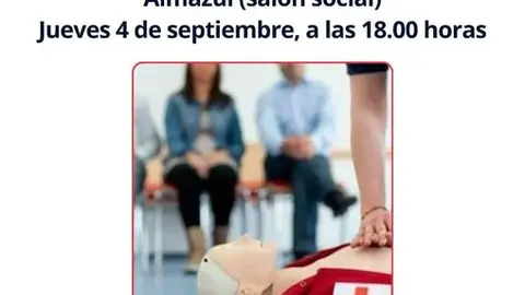 Taller de primeros auxilios en Almazul