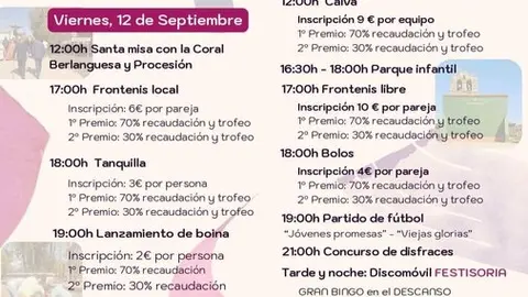 Fiestas en Valderrodilla