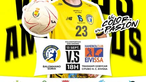 El Balonmano Soria afronta su debut en Plata este s&aacute;bado en casa ante UE Eivissa