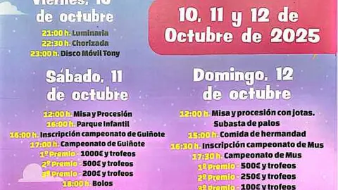 Fiestas en Caltojar