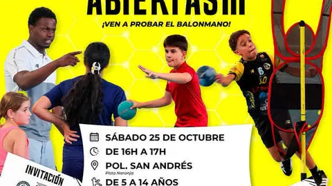 Puertas abierts balonmano