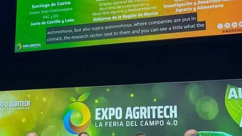 Presentaci&oacute;n de Extensi&oacute;n Agraria Digital en Expo Agritech 4.0
