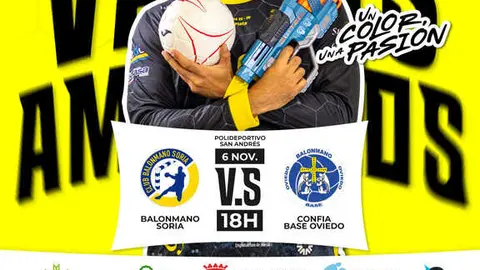 El Balonmano Soria se juega una final anticipada ante Conf&iacute;a Base Oviedo