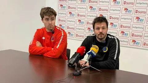 Castellarnau, a la derecha, y Unai Osa
