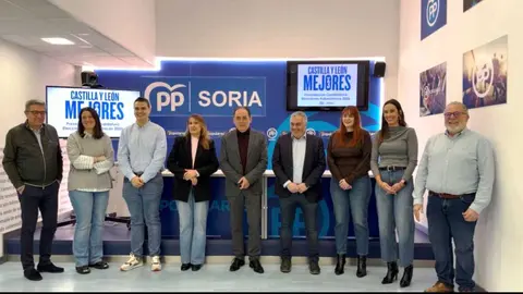 Candidatura del PP de Soria a las elecciones del 15 de marzo