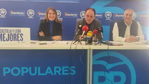 Roc&iacute;o Lucas, Benito Serrano y Dami&aacute;n Ferrero