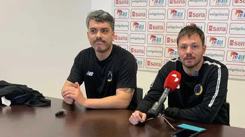 De izquierda a derecha: Garc&iacute;a y Castellarnau