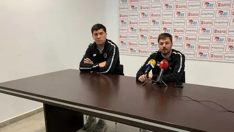 Imagen de la rueda de prensa del BM Soria