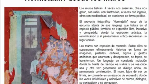 Moi Ruiz de Azua expone Hormetatik en el Palacio Ducal de Medinaceli