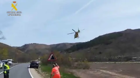 Auxilio en la A-2