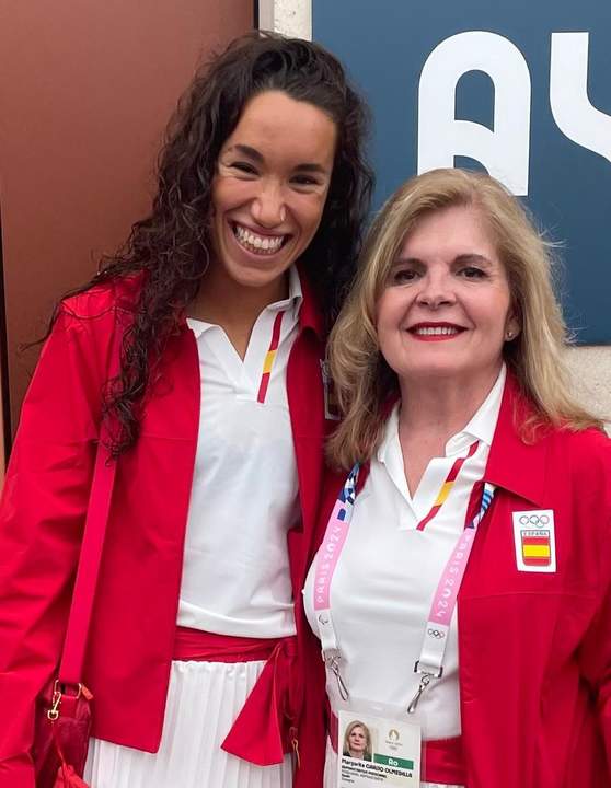 África Zamorano y Margarita Garijo