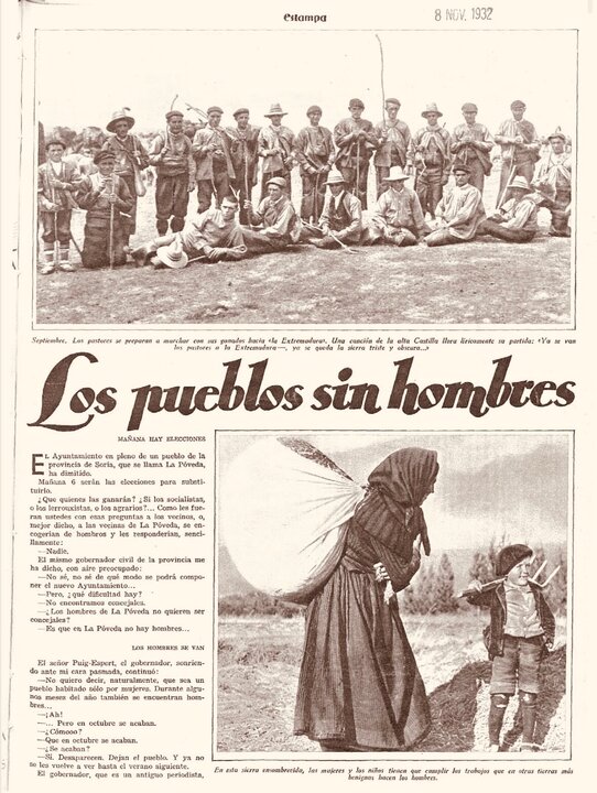 Los pueblos sin hombres