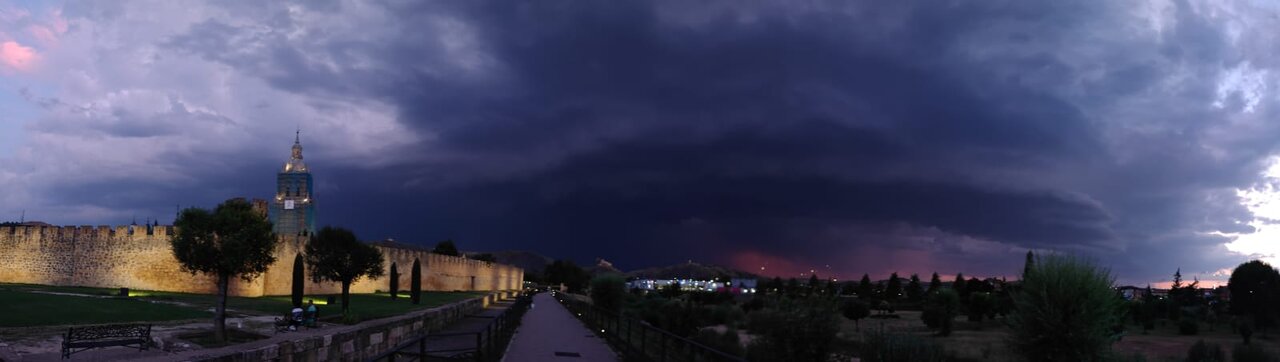 Tormenta en El Burgo