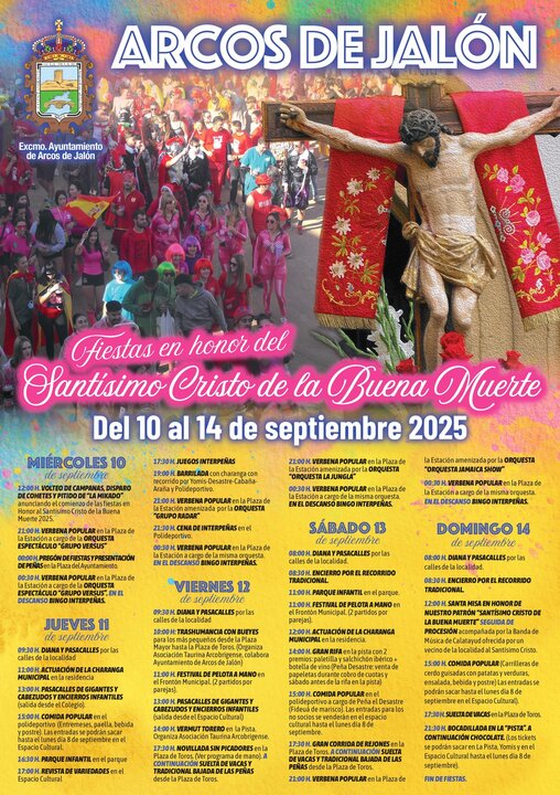 Arcos de Jalón programa fiests