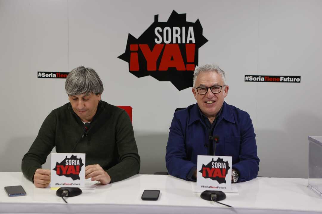 Ángel Ceña (dcha) junto a Juan Antonio Palomar