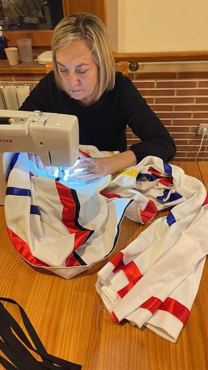 La costurera Bego Pérez