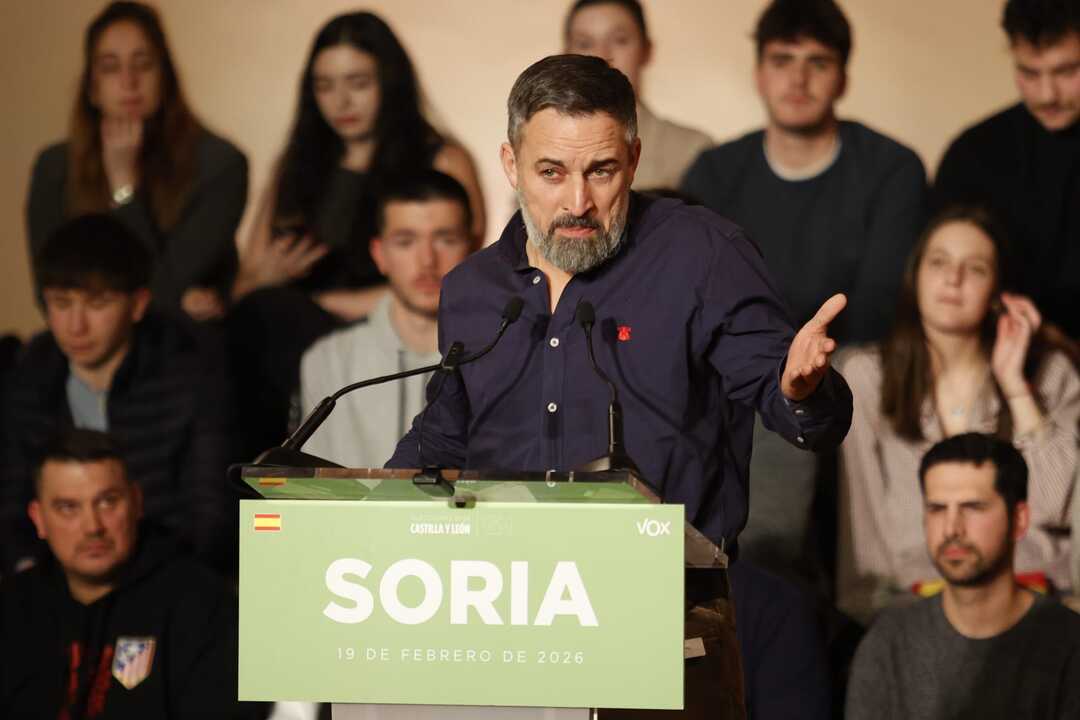 Santiago Abascal en Soria