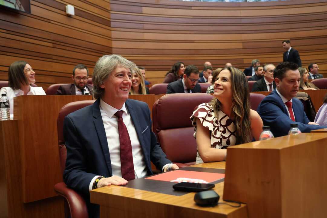 Carlos Martínez, en las Cortes