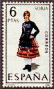 Sello del traje tradicional de Soria